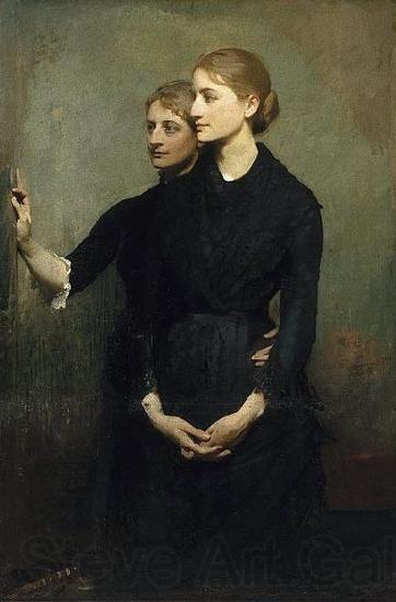 Abbott Handerson Thayer The Sisters Norge oil painting art